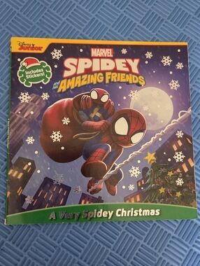Marvel A Very Spidey Christmas Story Book